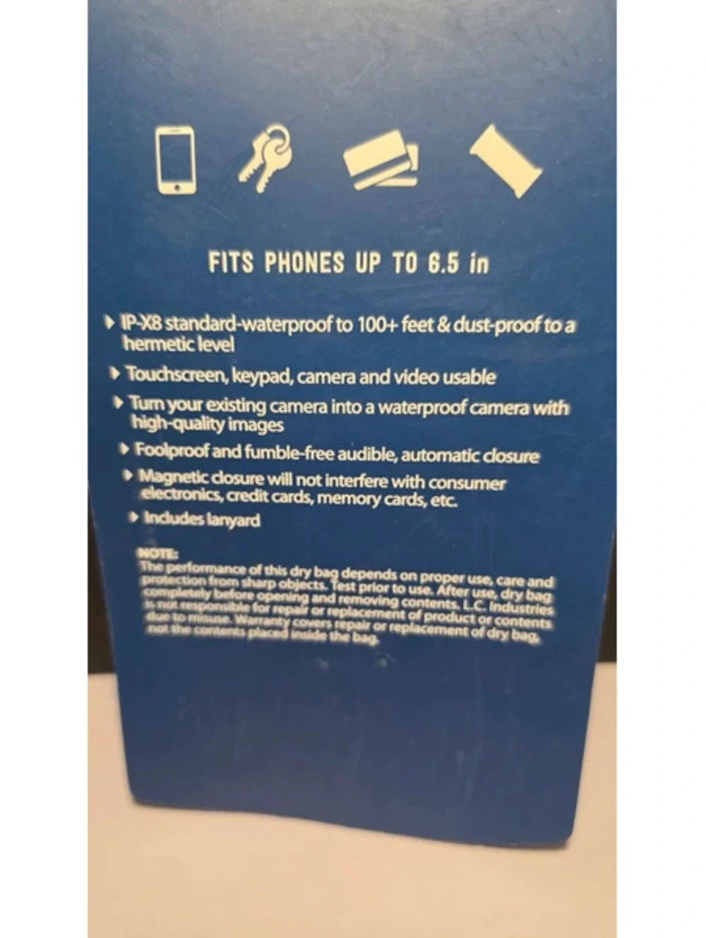 New Waterproof Phone Pouch Easy Snap & Seal